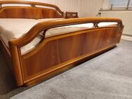 Doppelbett 200x200 cm Kirschbaum Vollholz komplett mit Lattenrosten und hochwertigen Marken Matratzen! - Herne