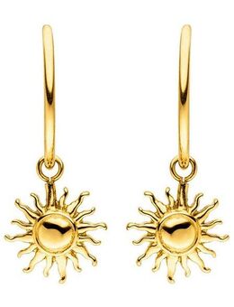 Purelei Paar Creolen Schmuck Geschenk Sun Ohrringe, mit abnehmbaren Einhänger, Earring-Sun, Einhänger abnehmbar