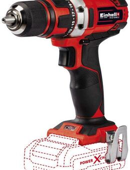 Einhell Akku-Bohrschrauber TE-CD 18/40 Li-Solo, max. 1500 U/min, Power X-Change, ohne Akku und Ladegerät