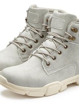 AUTHENTIC LE JOGGER Schnürboots Schnürstiefelette, Wanderschuhe, Outdoorstiefel mit Profilsohle VEGAN