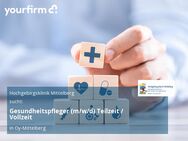 Gesundheitspfleger (m/w/d) Teilzeit / Vollzeit - Oy-Mittelberg
