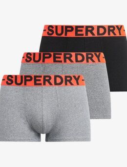 Superdry Boxershorts TRUNK TRIPLE PACK (Packung, 3-St)