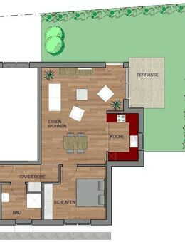 BEFRISTET - idyllisches wohnen mit eigenem Garten und direkter Waldrand Nähe! LED - EBK 2x KFZ Park. - Eppertshausen