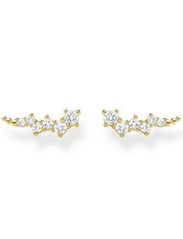 THOMAS SABO Paar Ohrstecker Ear climber weiße Steine, H2157-051-14, H2157-414-14, mit Zirkonia (synth)