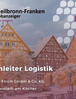 Teamleiter (m/w/d) Logistik - Neuenstadt (Kocher)