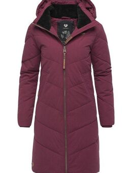 Ragwear Wintermantel Rebelka wasserdichter Winterparka mit abnehmbarer Kapuze
