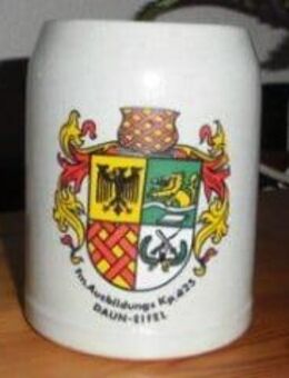Bundeswehr Kompaniekrug Wappen Fernmeldeausbildungskompanie 425 Daun Eifel - Bottrop