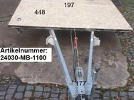 Plattformanhänger 1100kg ca 448 X 197 ( 177 Deichsel) mit Brief, Alko, ideal für TINY House, Quad- Zweirad-Maschinentransporter gebr. mit Papieren (Fendt 470 B E826 BJ92 ) - Schotten Zentrum