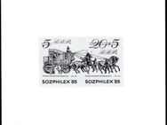 DDR: MiNr. 2965 - 2966 S, Schwarzdruck "SOZPHILEX, Berlin" - Brandenburg (Havel)