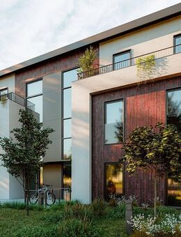 Exklusive 4-Zimmer-Neubauwohnung mit Terrasse, Gartenanteil & Tiefgaragenstellplatz! - Mönchengladbach