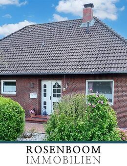 Komfortabler Bungalow in gewachsener Wohnsiedlung von Aurich! - Aurich