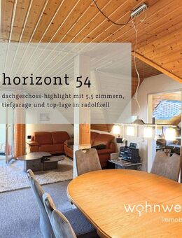 Horizont 54 | Dachgeschoss-Highlight mit 5,5 Zimmern, Tiefgarage und Top-Lage in Radolfzell - Radolfzell (Bodensee)