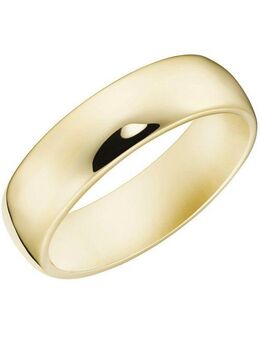 GIORGIO MARTELLO MILANO Silberring Schiene gewölbt, vergoldet, Silber 925