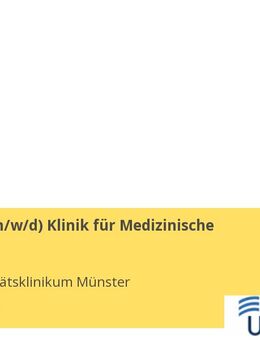 Sekretär (gn*) Klinik für Medizinische Genetik - Münster
