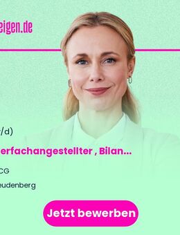 Steuerfachangestellter (m/w/d), Bilanzbuchhalter (m/w/d) oder Steuerfachwirt (m/w/d) (25 Stunden/Woche, vor Ort) - Freudenberg (Nordrhein-Westfalen)