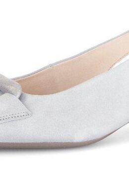 Gabor Slingpumps Blockabstz, Festtagsschuh, Hochzeitsschuh mit elastischem Riemchen