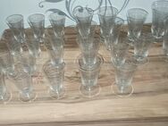 Vintage Art Déco Gläser Bleikristall Gläser 41 Stück - Saarlouis