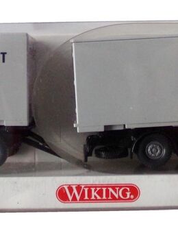 System Gut Logistik Service - MB SK - Hängerzug mit Wechselbrücken - von Wiking - Doberschütz
