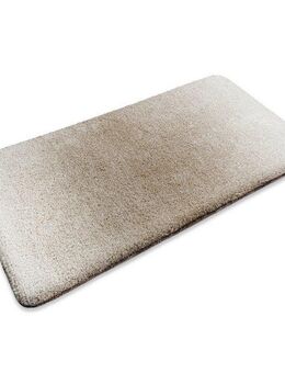 OTTO home Badematte Utta, Höhe 25 mm, rutschhemmend beschichtet, schnell trocknend, Polyester, rechteckig, Badteppich, getuftet, mit modernem Farbverlauf, flauschig, hochflor