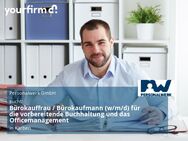 Bürokauffrau / Bürokaufmann (w/m/d) für die vorbereitende Buchhaltung und das Officemanagement - Karben