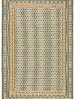 FLAIR RUGS Teppich MARA JUTE, rechteckig, Höhe: 1 mm, Gewebter Jute-Bordürenteppich