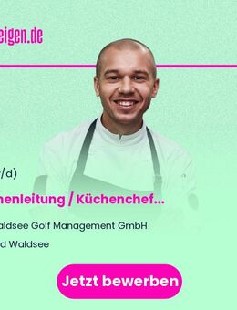 Küchenleitung / Küchenchef (m/w/d) - Bad Waldsee