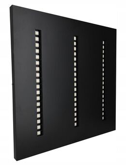 Aufputz-LED-Deckenpaneel 60x60 UGR 50W KASSETTE neutralweiß UGR 16, geringer Blendfaktor Set2 - Wuppertal