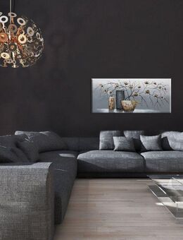 Bönninghoff Ölgemälde Blumen, Blumen (1 St), jedes Bild ein Unikat, BxH: 140x60 cm