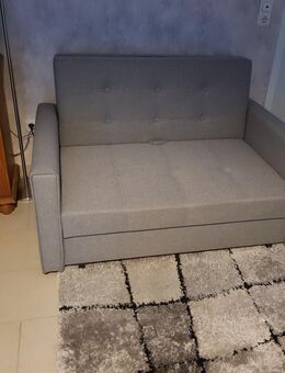 Couch mit Schlaffunktion und Bettkasten - Selbstabholung - Gründau