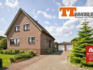 TT bietet an: Familienidyll im Herzen Frieslands - Gepflegtes Einfamilienhaus mit Wintergarten, Doppelgarage und traumhaftem Garten! - Schortens