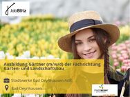 Ausbildung Gärtner (m/w/d) der Fachrichtung Garten- und Landschaftsbau - Bad Oeynhausen