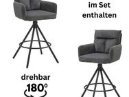 Stolkom Sp.z.o.o. Barhocker Sofia (Set, 2 St), Komfortsitzhöhe 70 cm, 180°drehbar Auto Return funktion