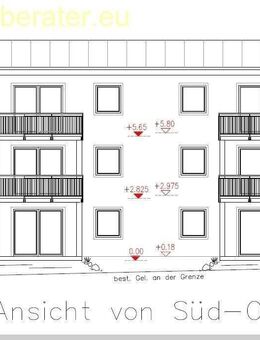 Projektiert 4-Zi-Neubauwohnung / WFL ca. 104 m² / Erdgeschosss mit Terrasse und eig. Gartenanteil / Garage und Kfz-Stellplatz / Bezug Ende 2026. - Speichersdorf