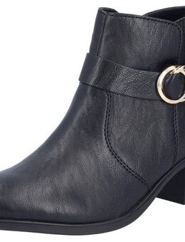Rieker Stiefelette, Ankleboots, Blockabsatz, mit Innenreißverschluss