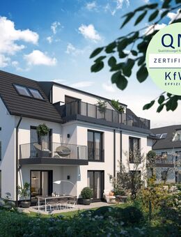 NEUBAU (Qualität + Komfort): Attraktive 3-Zimmer EG-Garten-Wohnung in bester Lage in Waldtrudering - München