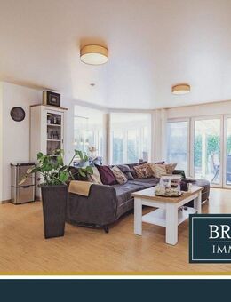 BRUMANI | Traumhafte 4,5 Zimmerwohnung mit Wintergarten und großzügiger Terrasse in Eimeldingen - Eimeldingen