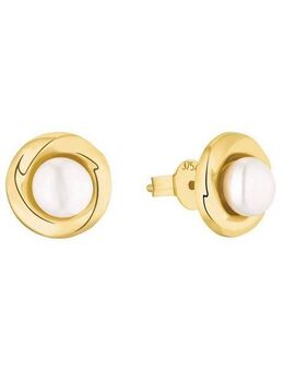 Amor Paar Ohrstecker, mit Süßwasserzuchtperle