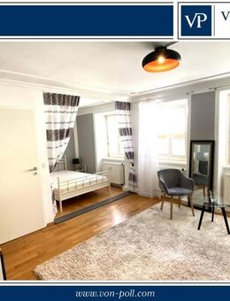Ideal für Pendler - Möbliertes 1-Zimmer-Apartment inklusive EBK und Grundreinigung in der Altstadt - Nördlingen