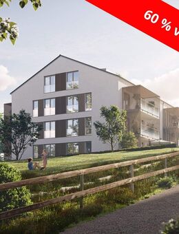 Wohnen am Hennigbach: moderne 3-Zi.-Neubauwohnung (KfW 40) mit Balkon - Markt Schwaben