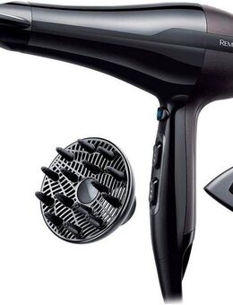 Remington Haartrockner Profi-Ionen Pro-Air AC5999, 2300 W, 130km/h, Profi-AC-Motor,3 Heiz-und 2 Gebläsestufen, 3 Aufsätze