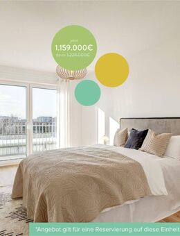 PREISAKTION: Barrierefreie Dachgeschosswohnung mit 4 Zimmern, 2 Bädern und umlaufender Dachterrasse - München