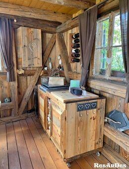 alte Holzschalung Sonnenverbrannte Bretter Antikholzschlung - Herrnhut Rennersdorf