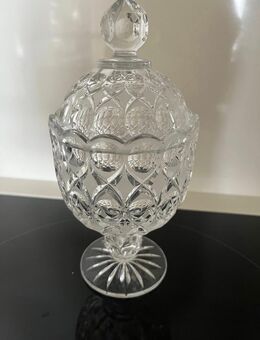 Kristallglasschale mit Deckel - Flensburg