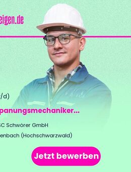 Zerspanungsmechaniker (m/w/d) - Eisenbach (Schwarzwald)