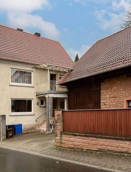 Großzügiges Wohnhaus in naturnaher Lage - ein Rohdiamant für kreative Gestalter - Hausen (Landkreis Miltenberg)