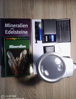 Edelstein und Mineraliensammler Utensilien - Schweinfurt