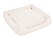 Modern Living Hundebett Helena - L 85 x B 80 x H 22 cm, beige