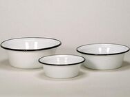 Krüger Schüssel, Emaille, (Set, 3-tlg)