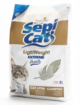 2 x Sepicat LightWeight zum Sonderpreis! - Extreme Fresh (2 x 8 l)