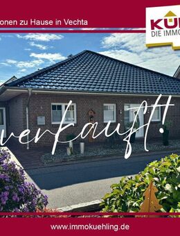 Charmanter Bungalow mit Garten und Garage! - Goldenstedt